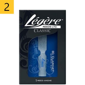 2 Legere Classic Bb klarnetes mēlīte