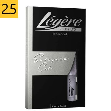 2.5 Legere European Cut Bb klarnetes mēlīte BBES2.50