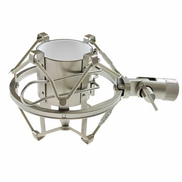 Mikrofona turētājs Shock Mount DSM45 Silver