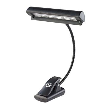 Nošu statīva lampa apgaismojums
