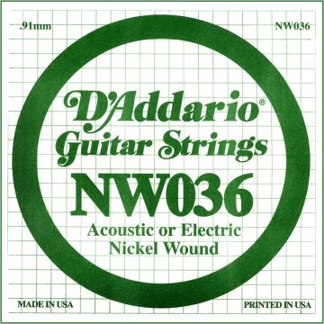 036 D'Addario NW036 ģitāras stīga