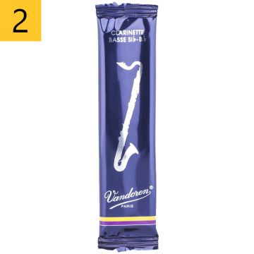 Nr.2 Vandoren CR122 basklarnetes mēlīte
