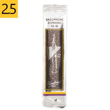 2.5 Vandoren V12 SR6025 mēlīte soprāna saksofonam 