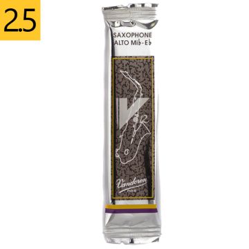 Nr.2,5 Vandoren V12 SR6125 alta saksofona mēlīte, saksofonam, pelēkā mēlīte.
