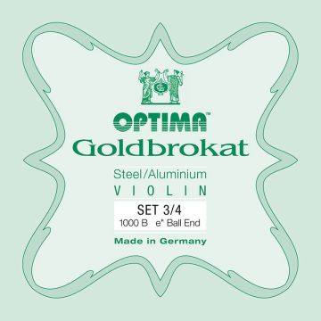 3/4 Vijoles stīgas Optima Goldbrokat 1000