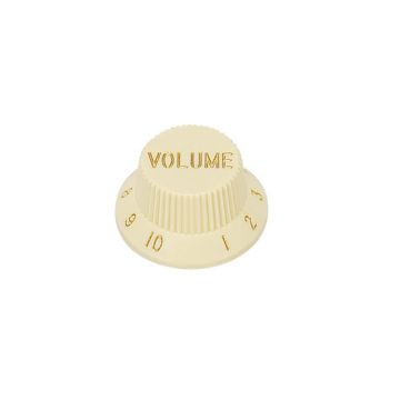 Guitar volume bell knob