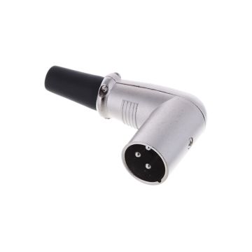 XLR male ar leņķi konektors B928