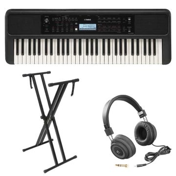 Yamaha sintezators PSR-E383 komplekts