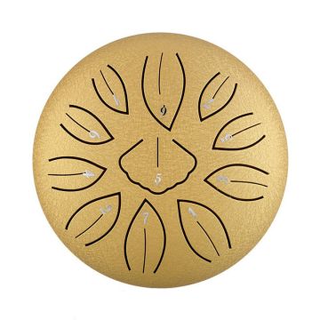 zvanga zelta krāsā hluru gold tongue drum